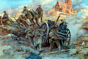 Den Siegern!, Erster Weltkrieg, 1917-1918