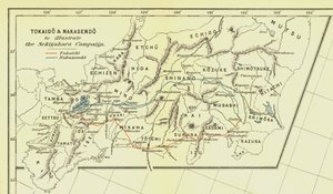 Tokaido & Nakasendo zur Veranschaulichung der Sekigahara-Kampagne, 1903 von Unbekannt