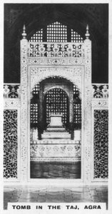 Grab im Taj, Agra, Uttar Pradesh, Indien, ca. 1925 von Unbekannt