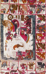 Tonalamatl Aubin, Folio 16, 15. Jahrhundert von Unbekannt