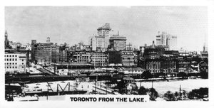 Toronto vom See aus, Kanada