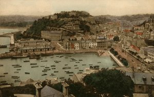 Torquay von Vane Hill, 1930