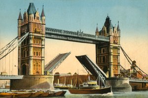 Tower Bridge, London, ca. 1910
