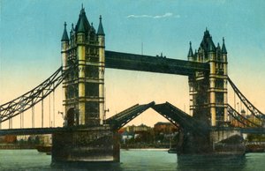 Tower Bridge, London, um 1910