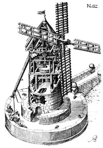 Turmwindmühle, 1620