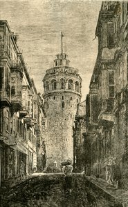 Turm von Galata, Konstantinopel von Unbekannt