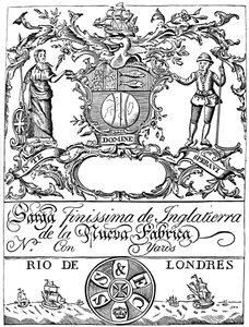 Handelsmarke der South Sea Company von Unbekannt