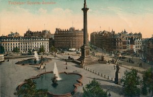 Trafalgar Square, London, ca. 1900