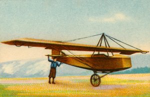 Schulungssegelflugzeug an der Grunau Segelflugschule, Deutschland, 1932 von Unbekannt