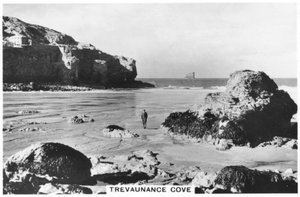 Trevaunance Cove, Cornwall Küste