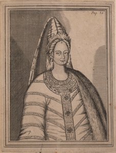 Zarin Irina Godunova, die Frau von Zar Feodor I. von Russland