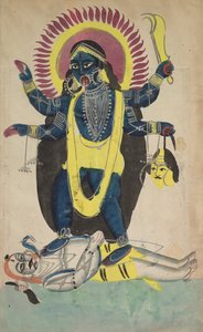 Zwei Aspekte von Kali, ca. 1880 - 1890