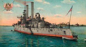 US-Schlachtschiff Iowa, um 1908