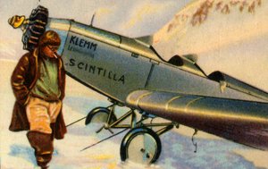 Udet landet auf dem Plateau du Trient, Mont Blanc, 1929, 1932 von Unbekannt