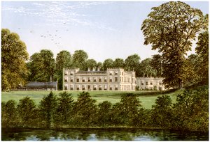 Ugbrooke, Devon, Heim von Lord Clifford, ca. 1880