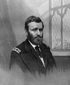 Ulysses S. Grant, 18. Präsident der Vereinigten Staaten, 19. Jahrhundert von Unbekannt