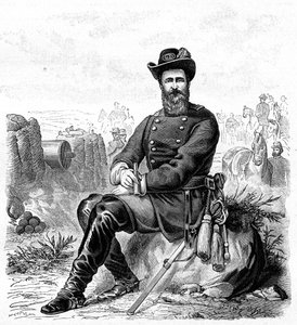 Ulysses S. Grant, amerikanischer Soldat und Staatsmann des 19. Jahrhunderts, 1900 von Unbekannt