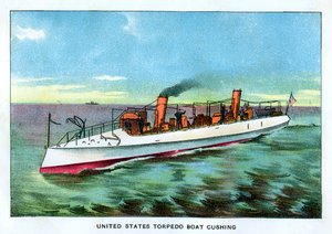 US-Torpedoboot Cushing, 1890er von Unbekannt