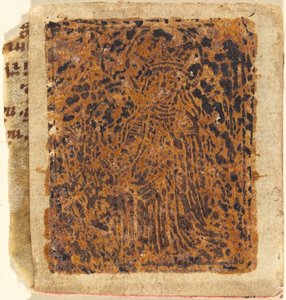 Unbekannter Heiliger, um 1480 von Unbekannt