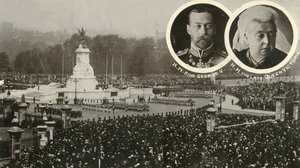 Enthüllung des Victoria-Denkmals, London, 16. Mai 1911 von Unbekannt