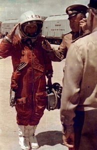 Valentina Tereshkova, russische Kosmonautin, Baikonur Kosmodrom, UdSSR, 16. Juni 1963
