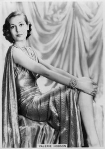 Valerie Hobson, britische Schauspielerin, ca. 1936-1939