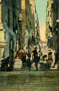 Valetta, Malta - Strada St. Lucia von Unbekannt