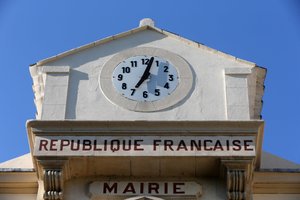 Vallabregues, Rathaus, Vallabregues, Frankreich