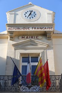 Vallabregues, Rathaus, Vallabregues, Frankreich