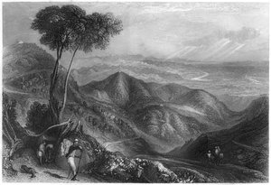 Tal des Dhoon, Himalaya-Gebirge, ca. 1860