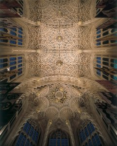 Gewölbe der Henry VII Kapelle, Westminster Abbey, London