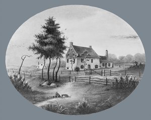 Vechte-Haus in Gowannus, Brooklyn, New York, 1865