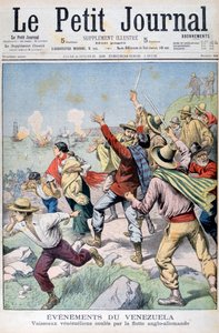 Venezolanische Schiffe, die von der anglo-deutschen Flotte versenkt wurden, 1902