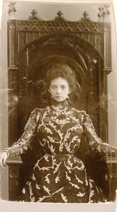 Vera Komissarschewskaja, russische Schauspielerin, 1900er