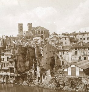 Verdun, Nordfrankreich, um 1916-1918