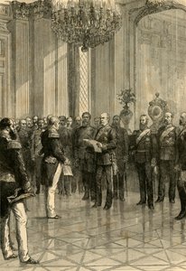 Versailles, 1871: Proklamation von König Wilhelm zum Kaiser von Deutschland, 1890