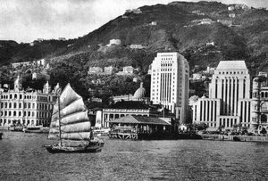 Victoria City oder die Stadt Victoria, Hongkong, ca. 1920er-1930er Jahre