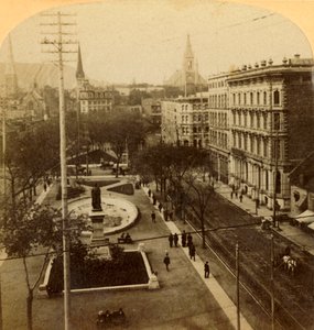 Victoria Square, Montreal, Kanada, 1904