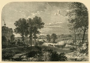 Blick vom Haus von Moll King, Hampstead, 1760, ca. 1876 von Unbekannt