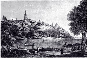 Ansicht von Kiew, 1835