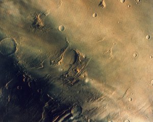 Ansicht des Mars