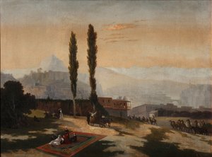 Ansicht von Tiflis, 1890 von Unbekannt