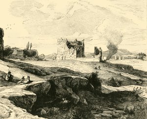 Blick auf die Campagna von der Via Appia, 1890 von Unbekannt