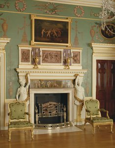 Ansicht des Innenraums, Spencer House, London von Unbekannt