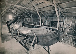 Wikingerschiff, 1914 von Unbekannt
