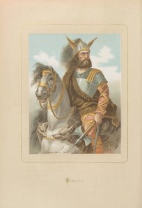 Viriathus. Aus: Hombres y mujeres celebres de todos los tiempos von Juan Landa, 1875-1877.