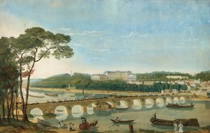 Besuch von König Franz I. und der Königin von Neapel bei Karl X. in St. Cloud, Mai 1830