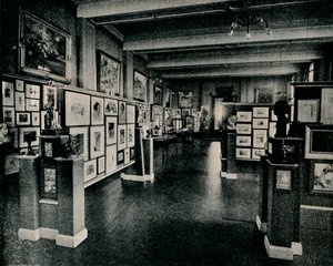Walker Art Gallery, Liverpool, Herbstausstellung, 1915 von Unbekannt