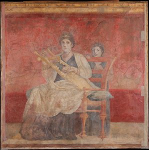 Wandmalerei aus Raum H der Villa von P. Fannius Synistor in Boscoreale, ca. 50-40 v. Chr. von Unbekannt
