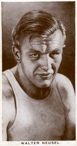 Walter Neusel, deutscher Boxer, 1938